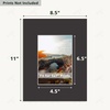 image:imageGolden State Art 10 Pack 12x16 White Picture Mat for 9x12 Photos  With 85x115 Opening for 9x12 Photos White Core Bevel Edge PreCut Acid Free 4ply Thick Framing MatsBlack5 Pack