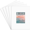 image:imageGolden State Art 10 Pack 12x16 White Picture Mat for 9x12 Photos  With 85x115 Opening for 9x12 Photos White Core Bevel Edge PreCut Acid Free 4ply Thick Framing MatsWhite5 Pack