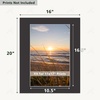 image:imageGolden State Art 10 Pack 12x16 White Picture Mat for 9x12 Photos  With 85x115 Opening for 9x12 Photos White Core Bevel Edge PreCut Acid Free 4ply Thick Framing MatsBlack10 Pack