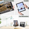 image:imageGolden State Art 10 Pack 12x16 White Picture Mat for 9x12 Photos  With 85x115 Opening for 9x12 Photos White Core Bevel Edge PreCut Acid Free 4ply Thick Framing MatsBlack10 Pack