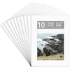 image:imageGolden State Art 10 Pack 12x16 White Picture Mat for 9x12 Photos  With 85x115 Opening for 9x12 Photos White Core Bevel Edge PreCut Acid Free 4ply Thick Framing MatsWhite10 Pack