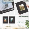image:imageGolden State Art 10 Pack 4x6 Black Picture Mat for 3x5 Photos  With 25x45 Opening for 3x5 Photos White Core Bevel Edge PreCut Acid Free 4ply Thick Framing MatsBlack10 Pack