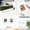 image:imageGolden State Art 10 Pack 4x6 Black Picture Mat for 3x5 Photos  With 25x45 Opening for 3x5 Photos White Core Bevel Edge PreCut Acid Free 4ply Thick Framing MatsWhite10 Pack