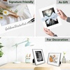 image:imageGolden State Art 10 Pack 4x6 Black Picture Mat for 3x5 Photos  With 25x45 Opening for 3x5 Photos White Core Bevel Edge PreCut Acid Free 4ply Thick Framing MatsWhite10 Pack