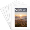 image:imageGolden State Art 10 Pack 4x6 Black Picture Mat for 3x5 Photos  With 25x45 Opening for 3x5 Photos White Core Bevel Edge PreCut Acid Free 4ply Thick Framing MatsWhite5 Pack