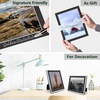 image:imageGolden State Art 10 Pack 4x6 Black Picture Mat for 3x5 Photos  With 25x45 Opening for 3x5 Photos White Core Bevel Edge PreCut Acid Free 4ply Thick Framing MatsBlack5 Pack