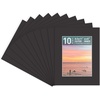 image:imageGolden State Art 10 Pack 4x6 Black Picture Mat for 3x5 Photos  With 25x45 Opening for 3x5 Photos White Core Bevel Edge PreCut Acid Free 4ply Thick Framing MatsBlack10 Pack