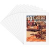 image:imageGolden State Art 10 Pack 4x6 Black Picture Mat for 3x5 Photos  With 25x45 Opening for 3x5 Photos White Core Bevel Edge PreCut Acid Free 4ply Thick Framing MatsWhite10 Pack