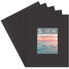 image:imageGolden State Art 10 Pack 4x6 Black Picture Mat for 3x5 Photos  With 25x45 Opening for 3x5 Photos White Core Bevel Edge PreCut Acid Free 4ply Thick Framing MatsBlack5 Pack