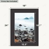 image:imageGolden State Art 10 Pack 4x6 Black Picture Mat for 3x5 Photos  With 25x45 Opening for 3x5 Photos White Core Bevel Edge PreCut Acid Free 4ply Thick Framing MatsBlack10 Pack