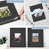 image:imageGolden State Art 10 Pack 8x10 White Picture Frame Mats for 4x6 Photos  Acid Free Photo Mats with White Core Bevel Cut for 4x6 Photos Pictures PrintsBlack