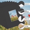 image:imageGolden State Art 10 Pack 8x10 White Picture Frame Mats for 4x6 Photos  Acid Free Photo Mats with White Core Bevel Cut for 4x6 Photos Pictures PrintsBlack