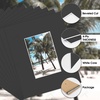 image:imageGolden State Art 10 Pack 8x10 White Picture Frame Mats for 4x6 Photos  Acid Free Photo Mats with White Core Bevel Cut for 4x6 Photos Pictures PrintsBlack