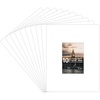 image:imageGolden State Art 10 Pack 8x10 White Picture Frame Mats for 4x6 Photos  Acid Free Photo Mats with White Core Bevel Cut for 4x6 Photos Pictures PrintsWhite