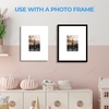 image:imageGolden State Art 10 Pack 8x10 White Picture Frame Mats for 4x6 Photos  Acid Free Photo Mats with White Core Bevel Cut for 4x6 Photos Pictures PrintsWhite