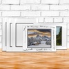 image:imageGolden State Art 10 Pack Double Mats 11x14 for 8x10 PhotoBakcingsBags  White Over Black Double Picture Mats with White Core Bevel Cut 75x95 Opening for 8x10 PicturesWhite Over Black