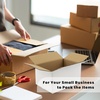 image:imageGolden State Art 10x7x5 Inches White Shipping Boxes 28 Pack Corrugated Cardboard Box for Small Business Mailing Shipping and StorageWhite