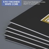image:imageGolden State Art 11x14 Double Mats Dignity Blue Over Old Gold 5 Pack  Opening Size 75 x 95 For 8x10 Photos AcidFree For Pictures amp FramesBlack Over Old Gold