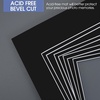 image:imageGolden State Art 11x14 Double Mats Dignity Blue Over Old Gold 5 Pack  Opening Size 75 x 95 For 8x10 Photos AcidFree For Pictures amp FramesBlack Over Black