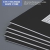 image:imageGolden State Art 11x14 Double Mats Dignity Blue Over Old Gold 5 Pack  Opening Size 75 x 95 For 8x10 Photos AcidFree For Pictures amp FramesBlack Over Silver