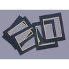 image:imageGolden State Art 11x14 Double Mats Dignity Blue Over Old Gold 5 Pack  Opening Size 75 x 95 For 8x10 Photos AcidFree For Pictures amp FramesDignity Blue Over Old Gold