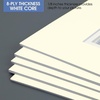 image:imageGolden State Art 11x14 Double Mats Dignity Blue Over Old Gold 5 Pack  Opening Size 75 x 95 For 8x10 Photos AcidFree For Pictures amp FramesIvory Over Ivory