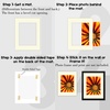 image:imageGolden State Art 11x14 Double Mats Dignity Blue Over Old Gold 5 Pack  Opening Size 75 x 95 For 8x10 Photos AcidFree For Pictures amp FramesIvory Over Ivory