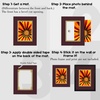 image:imageGolden State Art 11x14 Double Mats Dignity Blue Over Old Gold 5 Pack  Opening Size 75 x 95 For 8x10 Photos AcidFree For Pictures amp FramesMaroon Over Old Gold
