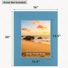image:imageGolden State Art 15 Pack 12x12 White Picture Mat for 8x8 Photos  White Core Bevel Cut Acid Free 4ply Thick Framing MatsMix