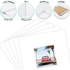 image:imageGolden State Art 15 Pack 12x12 White Picture Mat for 8x8 Photos  White Core Bevel Cut Acid Free 4ply Thick Framing MatsWhite