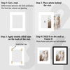 image:imageGolden State Art 15 Pack 12x12 White Picture Mat for 8x8 Photos  White Core Bevel Cut Acid Free 4ply Thick Framing MatsWhite