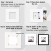 image:imageGolden State Art 15 Pack 12x12 White Picture Mat for 8x8 Photos  White Core Bevel Cut Acid Free 4ply Thick Framing MatsWhite