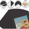 image:imageGolden State Art 20 Pack 16x20 White Picture Mats Mattes for 11x14 Photos  Acid Free White Core Bevel Cut Mat with 105x135 Opening 4Ply ThicknessBlack