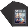 image:imageGolden State Art 20 Pack 16x20 White Picture Mats Mattes for 11x14 Photos  Acid Free White Core Bevel Cut Mat with 105x135 Opening 4Ply ThicknessBlack