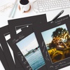 image:imageGolden State Art 20 Pack 16x20 White Picture Mats Mattes for 11x14 Photos  Acid Free White Core Bevel Cut Mat with 105x135 Opening 4Ply ThicknessBlack