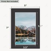 image:imageGolden State Art 20 Pack 16x20 White Picture Mats Mattes for 11x14 Photos  Acid Free White Core Bevel Cut Mat with 105x135 Opening 4Ply ThicknessBlack