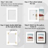image:imageGolden State Art 20 Pack 16x20 White Picture Mats Mattes for 11x14 Photos  Acid Free White Core Bevel Cut Mat with 105x135 Opening 4Ply ThicknessWhite