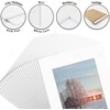 image:imageGolden State Art 20 Pack 16x20 White Picture Mats Mattes for 11x14 Photos  Acid Free White Core Bevel Cut Mat with 105x135 Opening 4Ply ThicknessWhite