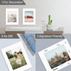 image:imageGolden State Art 20 Pack 16x20 White Picture Mats Mattes for 11x14 Photos  Acid Free White Core Bevel Cut Mat with 105x135 Opening 4Ply ThicknessWhite