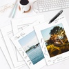 image:imageGolden State Art 20 Pack 16x20 White Picture Mats Mattes for 11x14 Photos  Acid Free White Core Bevel Cut Mat with 105x135 Opening 4Ply ThicknessWhite