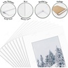 image:imageGolden State Art 20 Pack 16x20 White Picture Mats Mattes for 11x14 Photos  Acid Free White Core Bevel Cut Mat with 105x135 Opening 4Ply ThicknessWhite