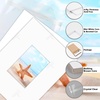 image:imageGolden State Art 25 Pack Black Photo Mat 12x12 For 8x8 MatteBackingsBags  4Ply Thick PreCut Mat 75x75 Opening White Core Bevel Cut AcidFree For Photo Art Poster or Print Display Mats MattesWhite