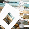 image:imageGolden State Art 25 Pack Black Photo Mat 12x12 For 8x8 MatteBackingsBags  4Ply Thick PreCut Mat 75x75 Opening White Core Bevel Cut AcidFree For Photo Art Poster or Print Display Mats MattesWhite