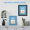 image:imageGolden State Art 25 Pack Black Photo Mat 12x12 For 8x8 MatteBackingsBags  4Ply Thick PreCut Mat 75x75 Opening White Core Bevel Cut AcidFree For Photo Art Poster or Print Display Mats MattesMix