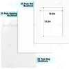 image:imageGolden State Art 25 Pack Black Photo Mat 12x12 For 8x8 MatteBackingsBags  4Ply Thick PreCut Mat 75x75 Opening White Core Bevel Cut AcidFree For Photo Art Poster or Print Display Mats MattesWhite