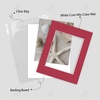 image:imageGolden State Art 25 Pack Black Photo Mat 12x12 For 8x8 MatteBackingsBags  4Ply Thick PreCut Mat 75x75 Opening White Core Bevel Cut AcidFree For Photo Art Poster or Print Display Mats MattesMix