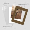 image:imageGolden State Art 25 Pack Black Photo Mat 12x12 For 8x8 MatteBackingsBags  4Ply Thick PreCut Mat 75x75 Opening White Core Bevel Cut AcidFree For Photo Art Poster or Print Display Mats MattesMix