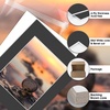 image:imageGolden State Art 25 Pack Black Photo Mat 12x12 For 8x8 MatteBackingsBags  4Ply Thick PreCut Mat 75x75 Opening White Core Bevel Cut AcidFree For Photo Art Poster or Print Display Mats MattesBlack