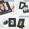 image:imageGolden State Art 25 Pack Black Photo Mat 12x12 For 8x8 MatteBackingsBags  4Ply Thick PreCut Mat 75x75 Opening White Core Bevel Cut AcidFree For Photo Art Poster or Print Display Mats MattesBlack