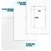 image:imageGolden State Art 25 Pack Black Photo Mat 12x12 For 8x8 MatteBackingsBags  4Ply Thick PreCut Mat 75x75 Opening White Core Bevel Cut AcidFree For Photo Art Poster or Print Display Mats MattesWhite